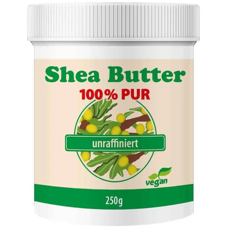 Hot Sheabutter unraffiniert 100% pur, 250 g Cremes & Balsame