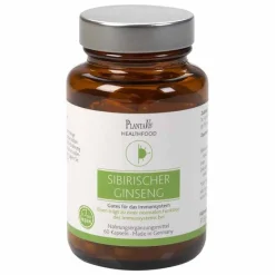 Clearance Sibirischer Ginseng hochdosiert vegan Kapseln, 60 St Vitamin B5 (Pantothensäure)|Ginseng