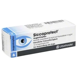 Discount Siccaprotect Augentropfen, 10 ml Augentropfen Trockene Augen