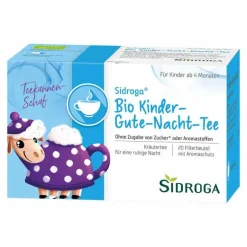 Clearance Sidroga Bio Kinder-Gute-Nacht-Tee Filterbeutel, 20X1.5 g