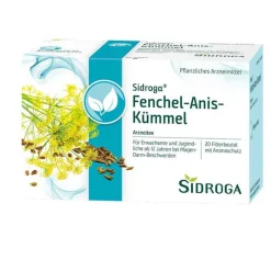 Hot Fenchel Anis Kümmel Tee Filterbeutel, 20X2.0 g Magentee|Medikamente Gegen Blähungen