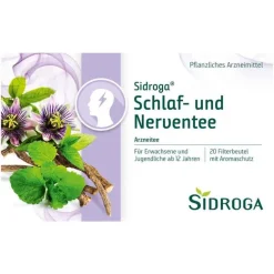 Best Sidroga Schlaf- und Nerventee Filterbeutel, 20X2.0 g