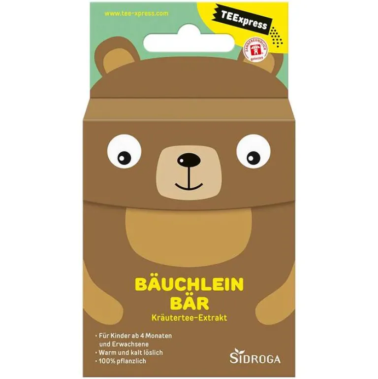 New Teexpress Bäuchlein Bär, 15X0.3 g Kinder Kindertee