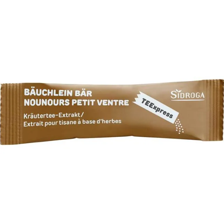 New Teexpress Bäuchlein Bär, 15X0.3 g Kinder Kindertee