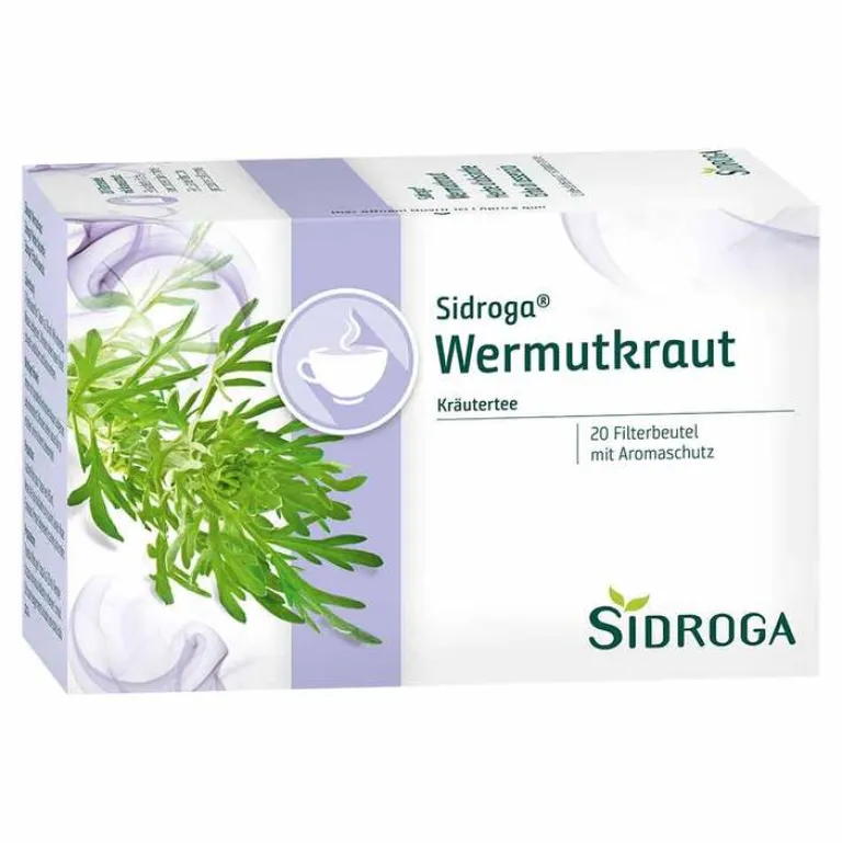 Outlet Sidroga Wermutkraut Tee Filterbeutel, 20X1.0 g Kräutertee