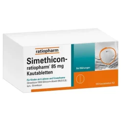 Discount Ratiopharm Simethicon 85 mg Kautabletten, 100 St