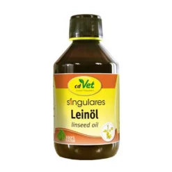 Singulares Leinöl vet. (für Tiere), 250 ml
