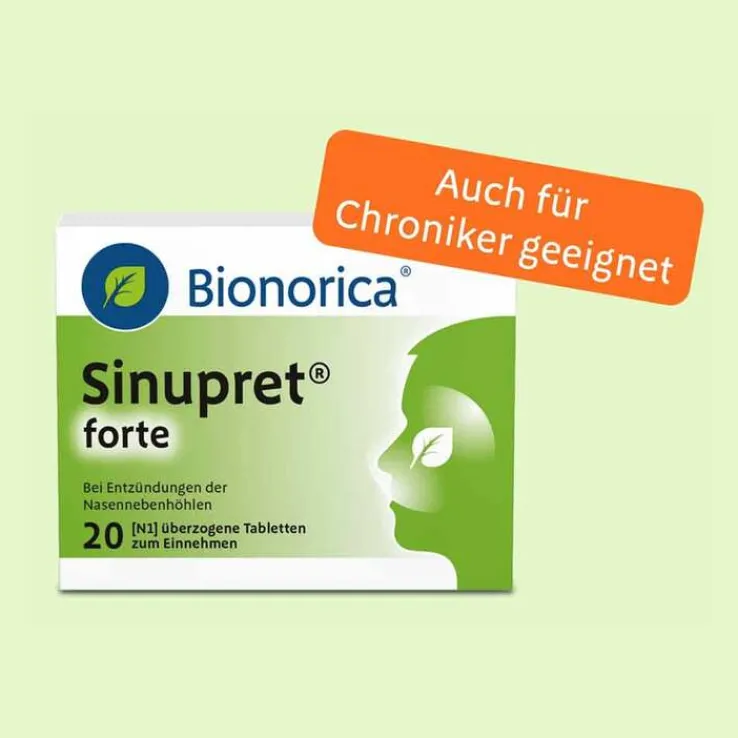 Sinupret forte überzogene Tabletten, 20 St