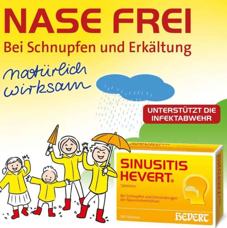 Sale Sinusitis Tabletten, 300 St Hevert|Schnupfen & Nasennebenhöhlen