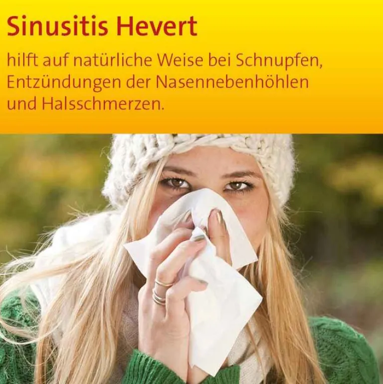 New Sinusitis Tabletten, 40 St Hevert|Schnupfen & Nasennebenhöhlen