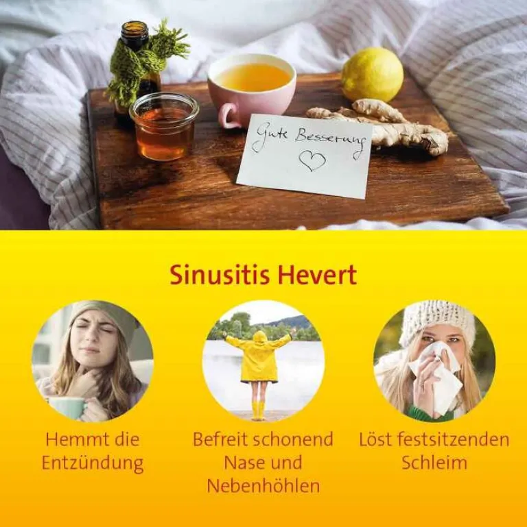 New Sinusitis Tabletten, 40 St Hevert|Schnupfen & Nasennebenhöhlen