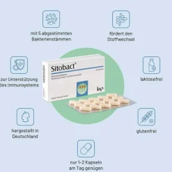 New Sitobact Kapseln, 30 St Bakterienkulturen