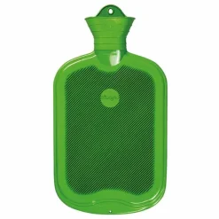 Outlet Sänger GmbH Sänger Gummi Wärmflasche Doppellamelle aus einem Guss apfelgrün, 2 l