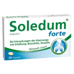 Discount Kapseln forte, 20 St Schnupfen & Nasennebenhöhlen|Hustenlöser