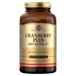 Solgar Cranberry plus Kapseln, 60 St Vitamin C (Ascorbinsäure)