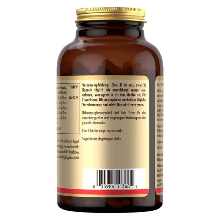 Sale Ester-C Plus 500 mg Kapseln, 250 St Vitamin C (Ascorbinsäure)
