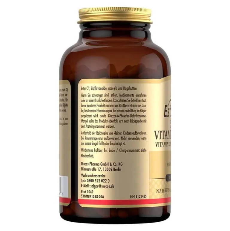 Sale Ester-C Plus 500 mg Kapseln, 250 St Vitamin C (Ascorbinsäure)