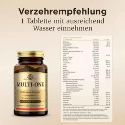 Discount Solgar Multi-One Multivitamin-Komplex Tabletten, 30 St Multivitamine