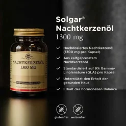 Outlet Solgar Nachtkerzenöl 1300 mg Kapseln, 30 St