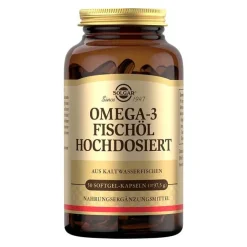 Sale Solgar Omega-3 Fischöl hochdosiert Kapseln, 50 St