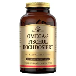 Discount Solgar Omega-3 Fischöl hochdosiert Kapseln, 100 St