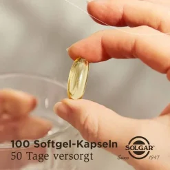 Discount Solgar Omega-3 Fischöl hochdosiert Kapseln, 100 St