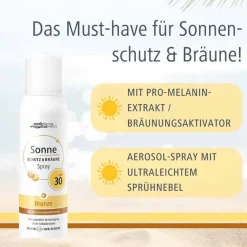 Outlet Sonne Schutz & Bräune Spray bronze LSF 30, 150 ml Lsf 30