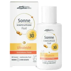 Discount Sonne Schutz & Pflege Fluid ultraleicht LSF 30, 50 ml Lsf 30