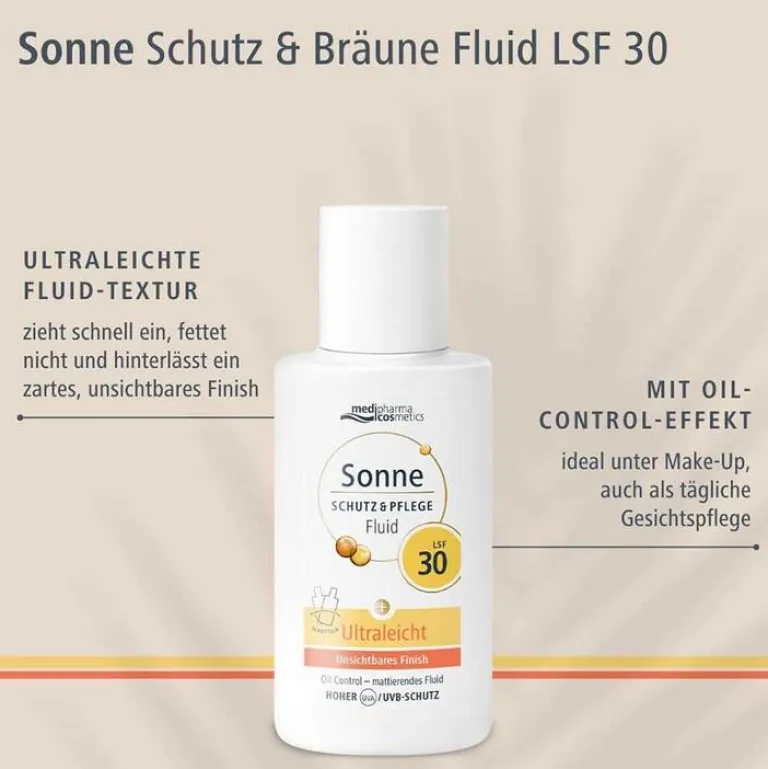 Discount Sonne Schutz & Pflege Fluid ultraleicht LSF 30, 50 ml Lsf 30