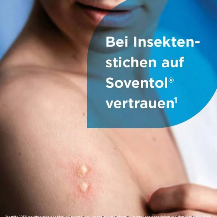 Soventol Gel bei Insektenstichen und Juckreiz auf der Haut, 50 g