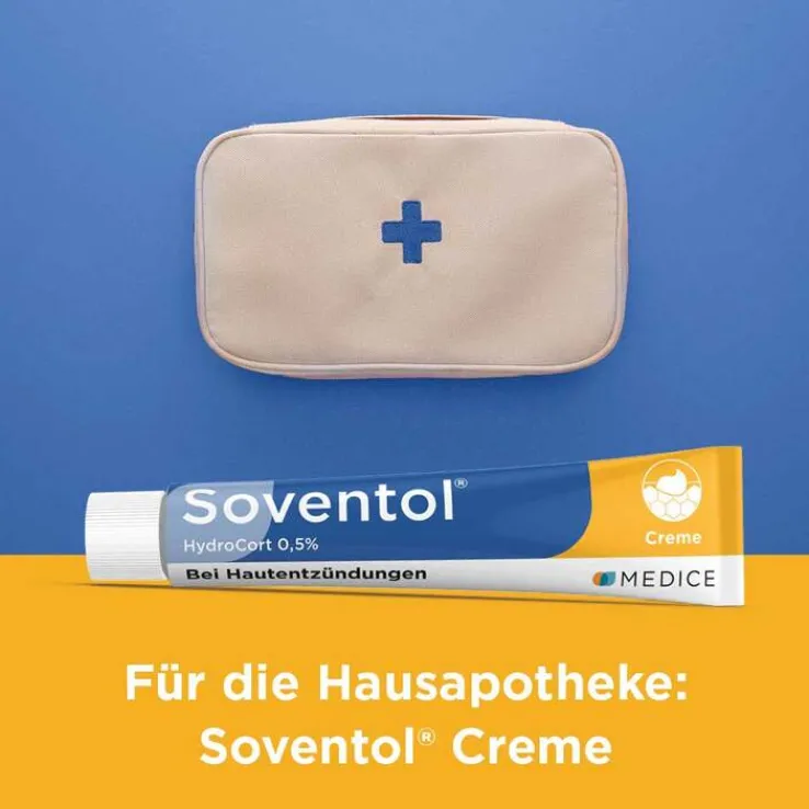 Soventol® HydroCort 0,5% Creme bei akuten Hautentzündungen, 30 g
