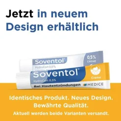 Outlet Soventol ® HydroCort 0,5% Creme bei akuten Hautentzündungen, 15 g