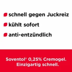 Soventol® Hydrocortisonacetat 0,25% Cremogel bei Hautentzündungen, 50 g