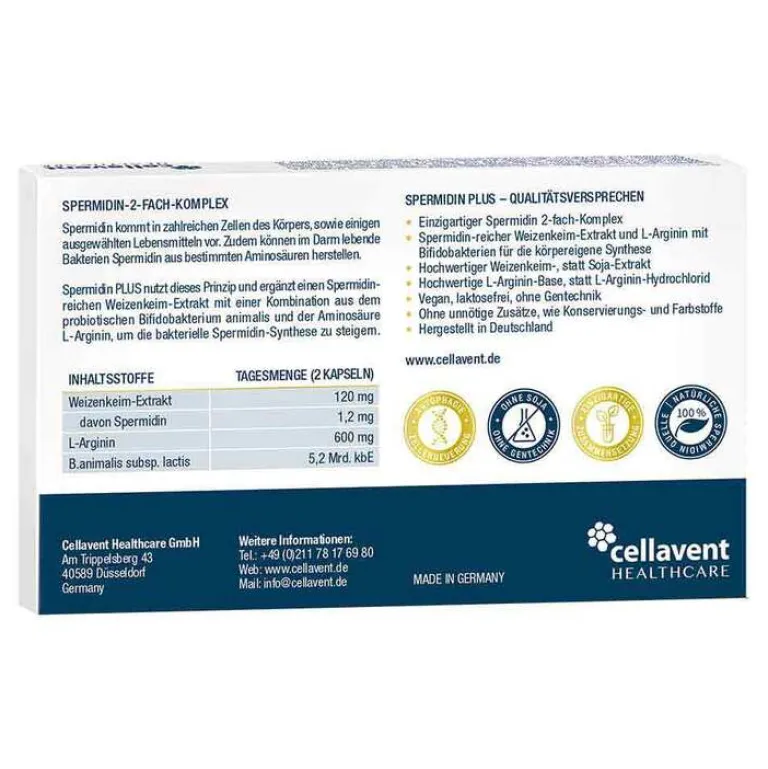 Online Spermidin Plus Kapseln, 60 St