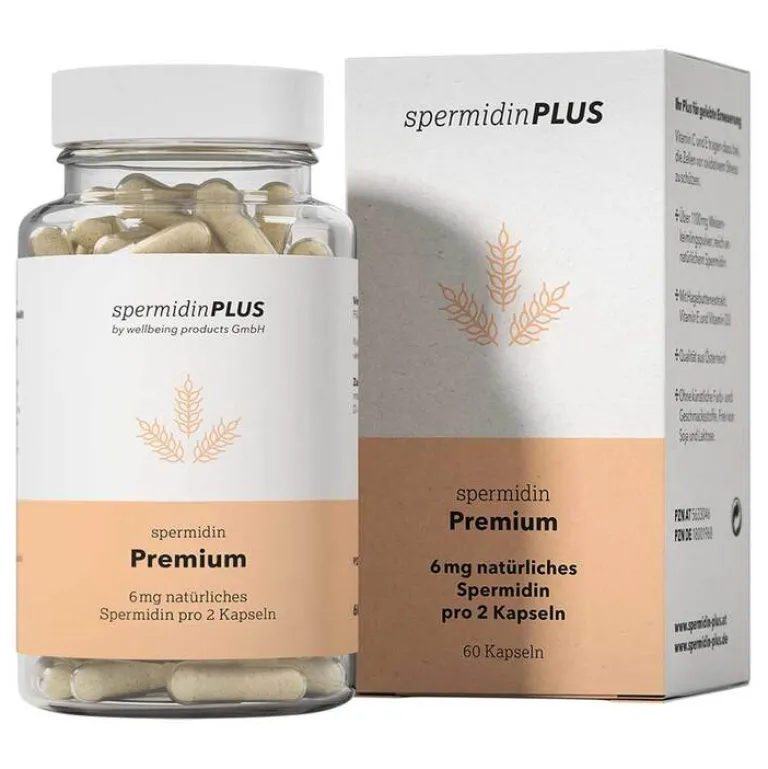 Spermidinplus Spermidin Premium Kapseln, 60 St