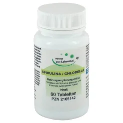 Spirulina + Chlorella Tabletten, 60 St Spirulina