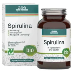 Best GSE Spirulina 500 mg Bio Naturland Tabletten, 240 St