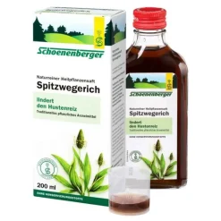 Spitzwegerichsaft Schoenenberger HPS, 200 ml