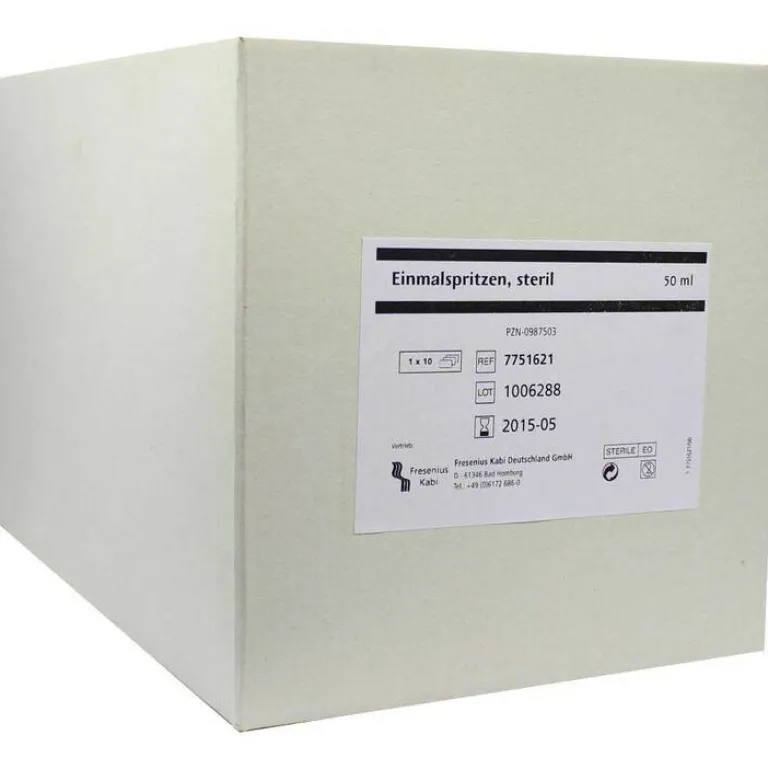 Sale Spritzen Einmal 50 ml steril, 10 St Einmalspritzen