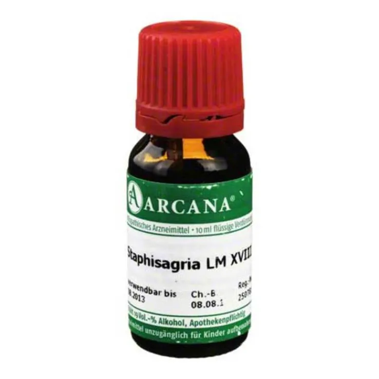 Staphisagria Arcana LM 18 Dilution, 10 ml