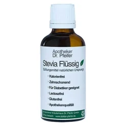 Stevia Dr. Pfeifer Flüssig, 50 ml
