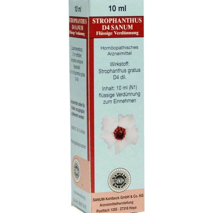 Strophanthus D 4 Sanum Tropf, 10 ml