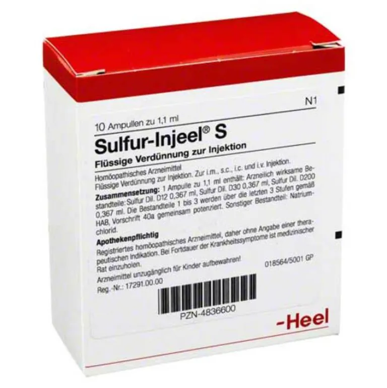 Online Injeel Sulfur S Ampullen, 10 St