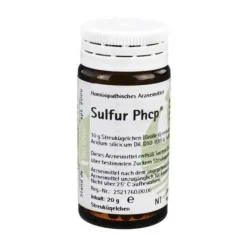 New PHCP Sulfur Globuli, 20 g