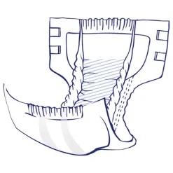 Clearance SUPER PLUS XXL Windeln für die Nacht für Erwachsene, 10 St Windeln & Pants