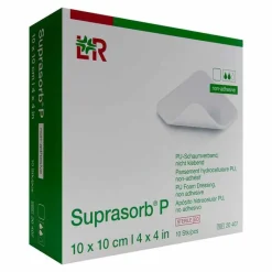 New Suprasorb P PU-Schaumv.10x10 cm nicht klebend, 10 St