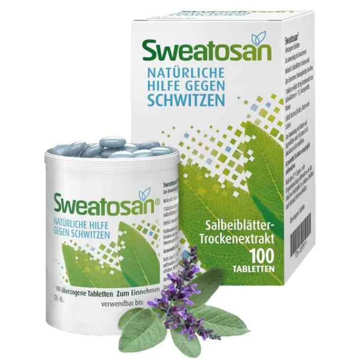 Sweatosan® überzogene Tabletten, 100 St