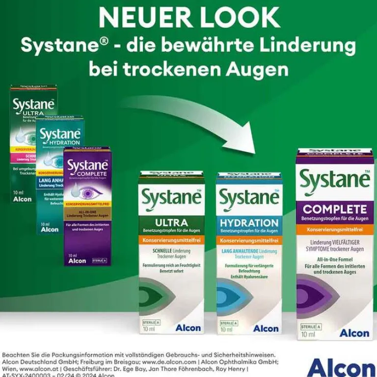 Best Hydration Benetzungstropfen für die Augen, 3X10 ml Augentropfen Trockene Augen