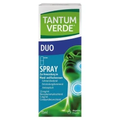Best duo 1,5mg / ml + 5mg / ml Spray Anw.Mundhö., 15 ml Zahnfleischentzündung Medikamente|Halsschmerztabletten