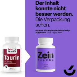 Online Zein Pharma Taurin 500 mg Kapseln, 120 St